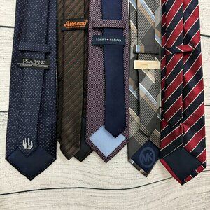 Lot Of 5 Mens Neck Ties